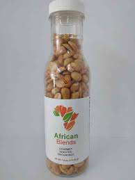 African Blends Roasted Groundnut (Bottle)