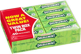DoubleMint Gum - Spearmint