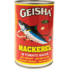 Geisha Mackerel - Tomato Sauce With Chili (15oz)