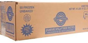 Jamaican Style Mild Beef Patties (50pk)