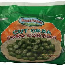 James Farms Cut Okra (3 lbs)