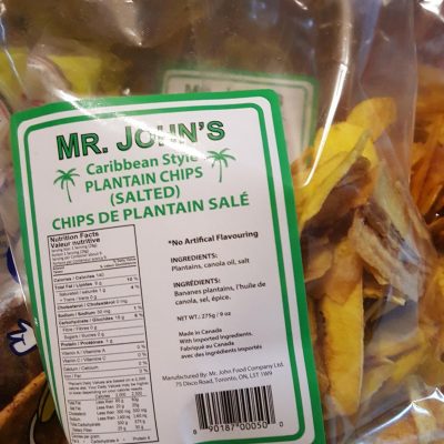 Mr John Plantain Chips (1LB)
