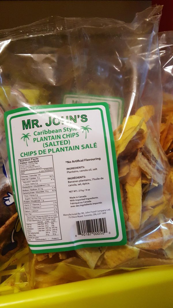 Mr John Plantain Chips (1LB)